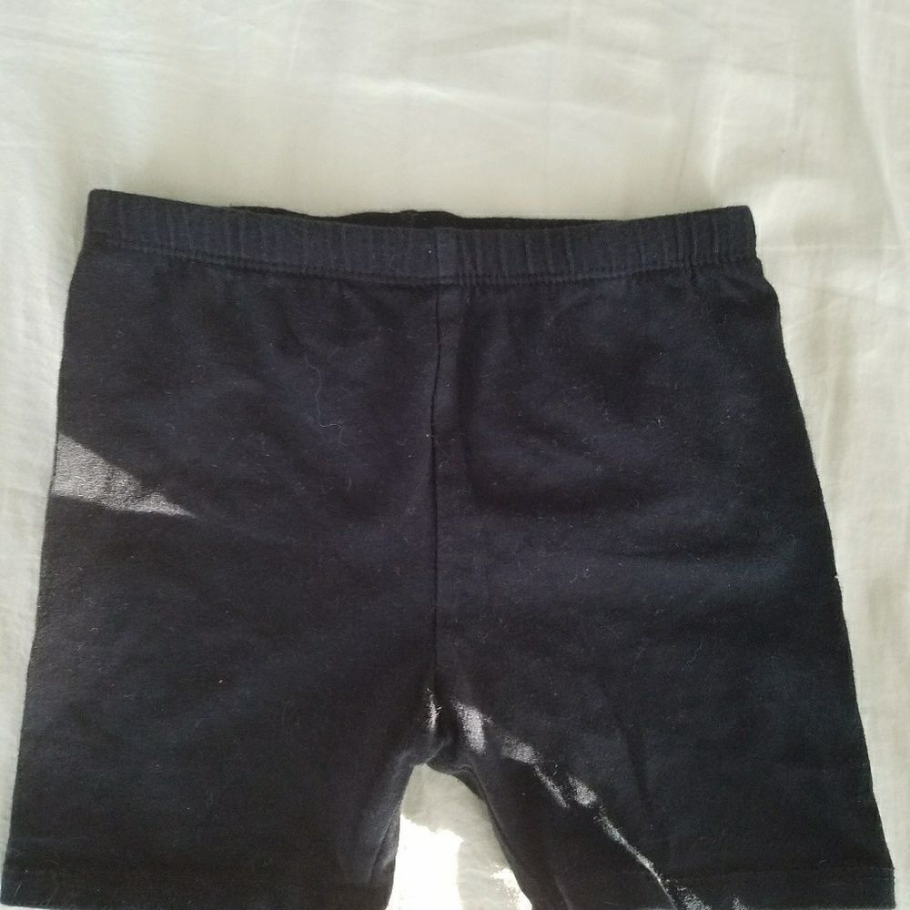 Circo Toddler Girls Black Bike Shorts Size 4T Casual Playwear Stretchy